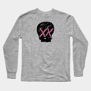 Black Skully Long Sleeve T-Shirt